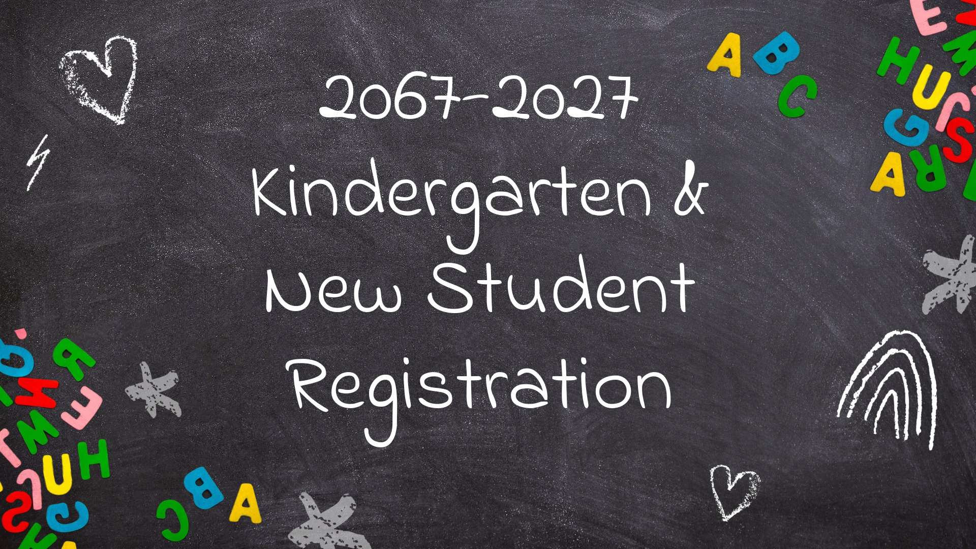 new student registration for 2026-2027